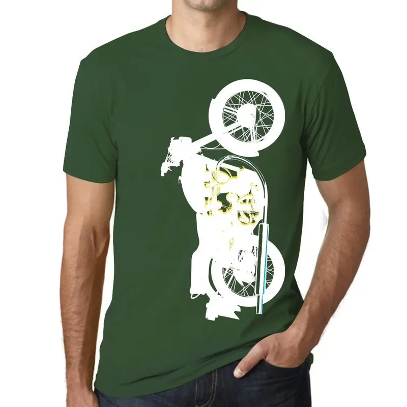 Men’s Moto-Inspired Biker Graphic T-Shirt – Unique Gift Idea