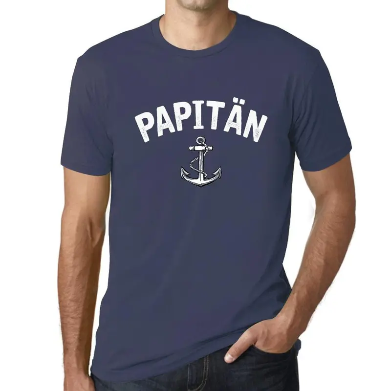 Men’s Papitän Anker Graphic Tee – Nautical-Themed Casual Shirt for Gifting