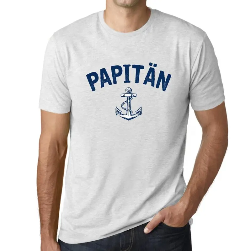 Men’s Papitän Anker Graphic Tee – Nautical-Themed Casual Shirt for Gifting