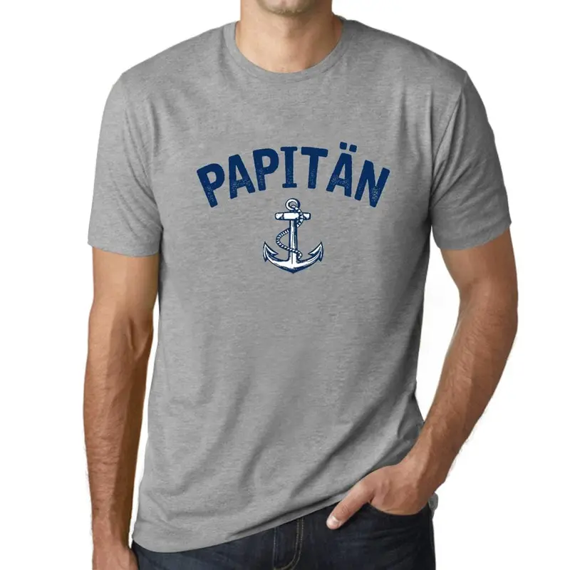Men’s Papitän Anker Graphic Tee – Nautical-Themed Casual Shirt for Gifting