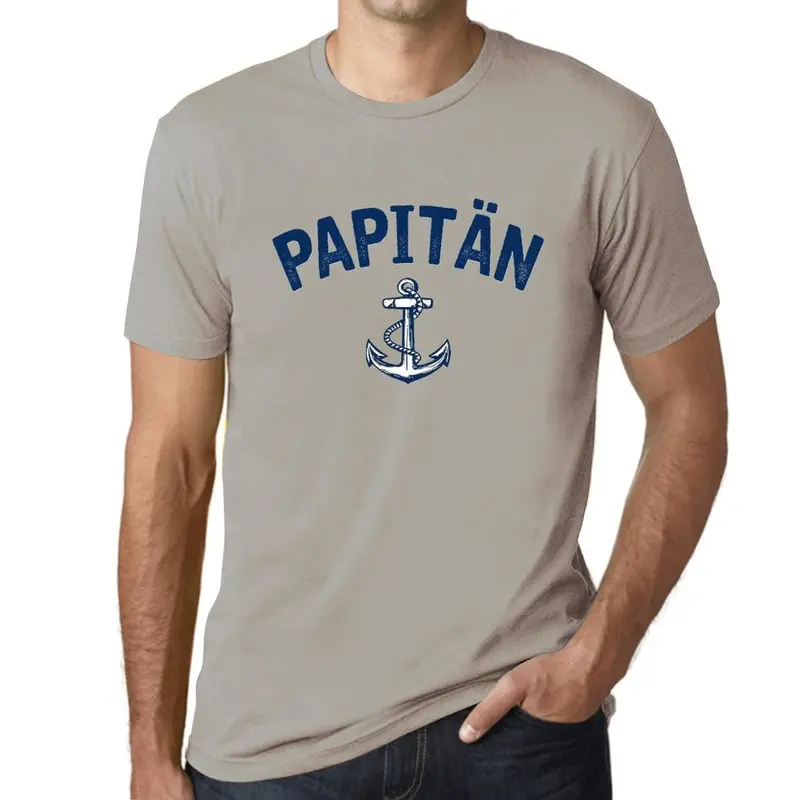 Men’s Papitän Anker Graphic Tee – Nautical-Themed Casual Shirt for Gifting