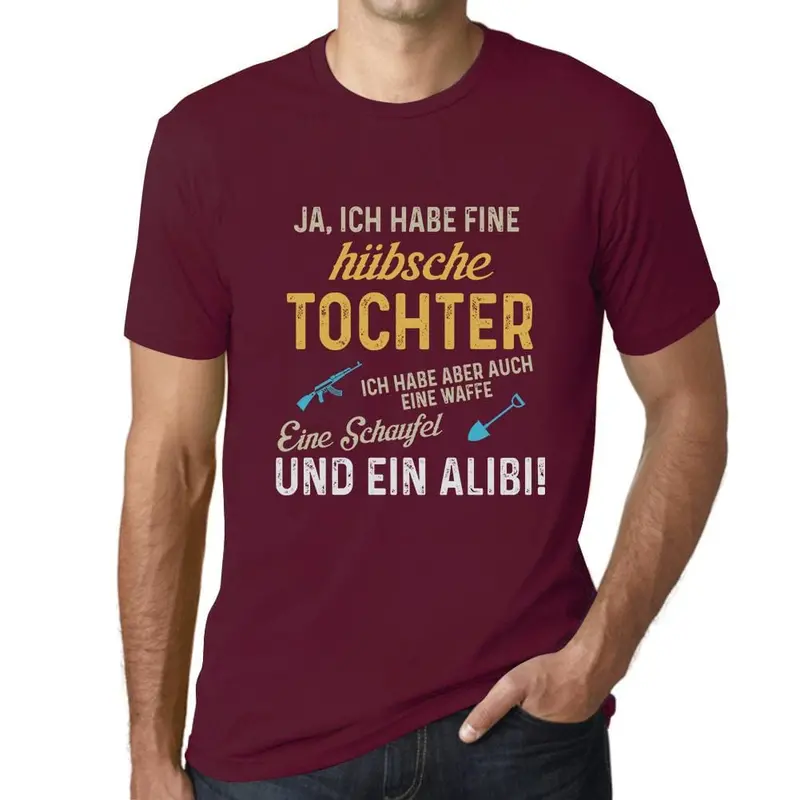 Men’s Proud Dad T-Shirt: ‘I Have a Beautiful Daughter’