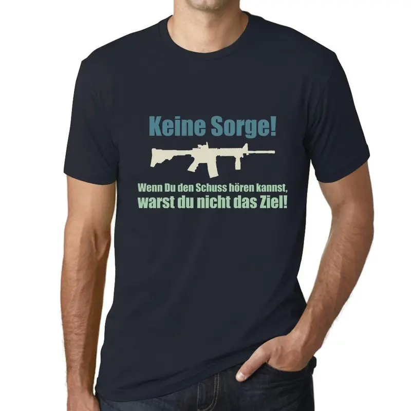 Men’s Retro 90s Military Green T-Shirt: ‘No Worries — I’m a Sniper’ — Humorous Gamer Style