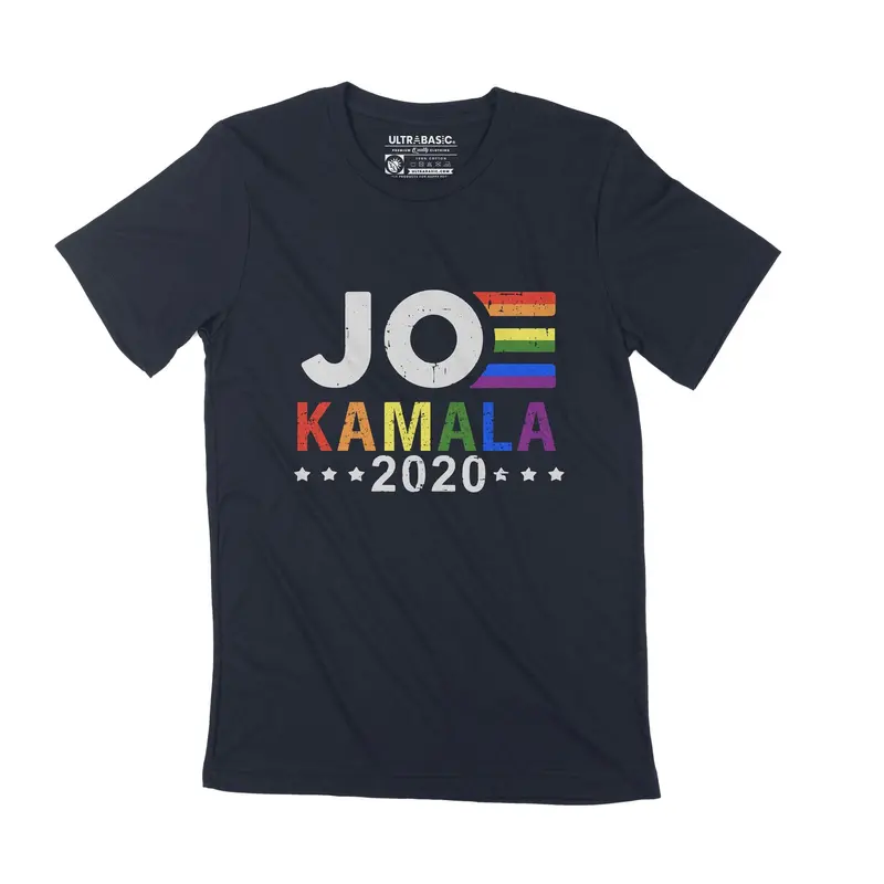 Men's T-Shirt Biden Harris 2020 Lgbt Rainbow Pride Vote Democrat Tee Shirt 1
