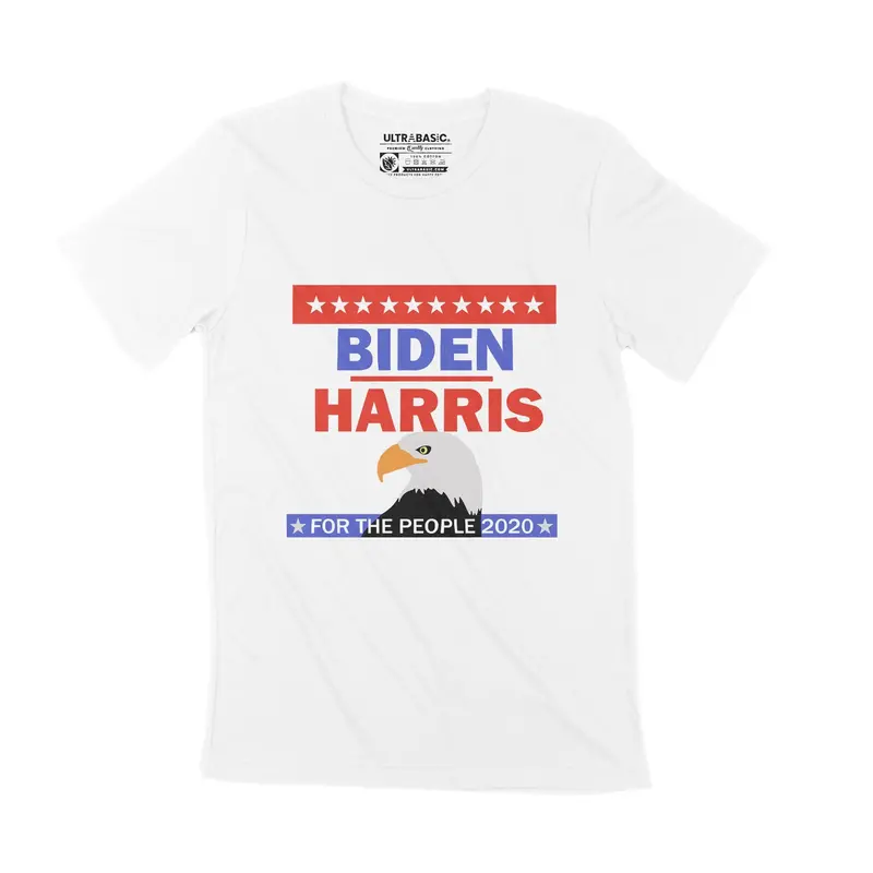 Men's T-Shirt Joe Biden 2020 Kamala Harris Democrat Political Graphic Tees 1