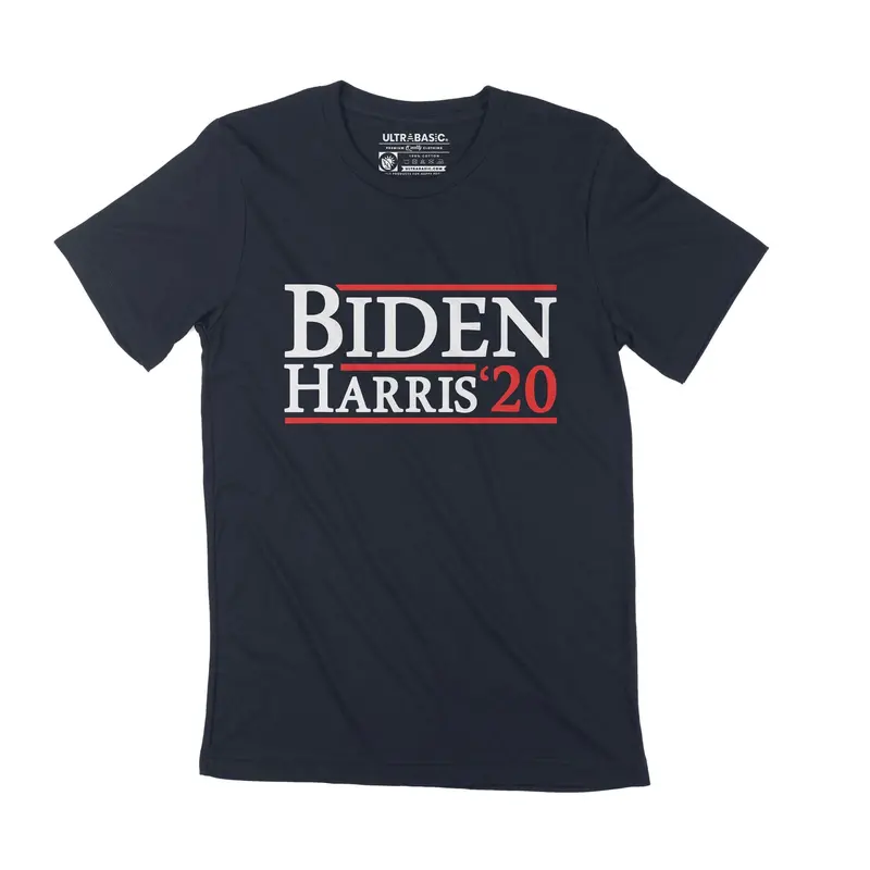 Men's T-Shirt Joe Biden 2020 Kamala Harris Graphic Tees Liberal Democrat Clothing 1