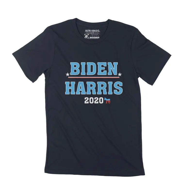 Men's T-Shirt Joe Biden 2020 Kamala Harris Liberal Shirt Vote Democrat Clothing 1