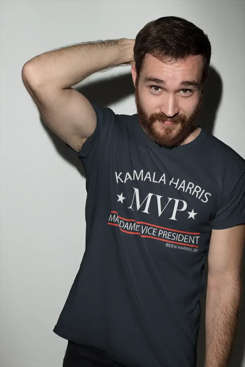 Men's T-Shirt Joe Biden 2020 Kamala Harris Madame Vice President Vote Democrat 1