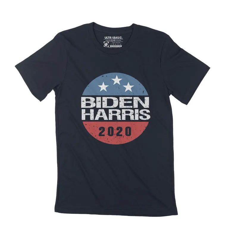Men's T-Shirt Joe Biden 2020 Kamala Harris Vote Democrat Liberal Political T Shirts 1