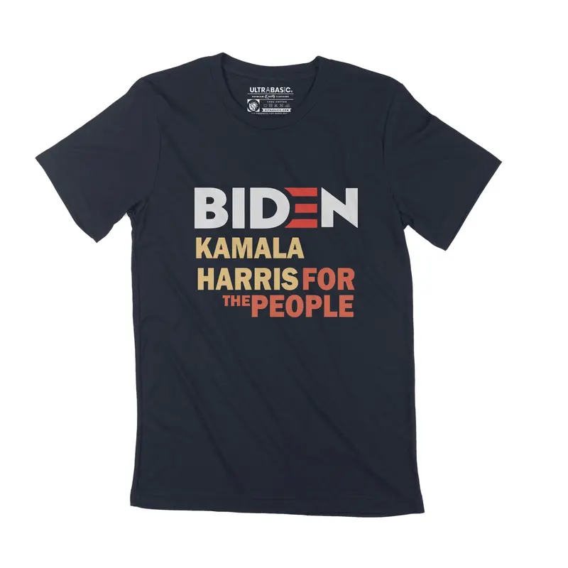 Men's T-Shirt Joe Biden Kamala Harris 2020 For The People Vote Democrat Shirt 1