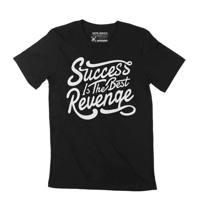 Men's T-Shirt Success Is Best Revenge Shirt Motivational Gift For Men Vintage Apparel 1