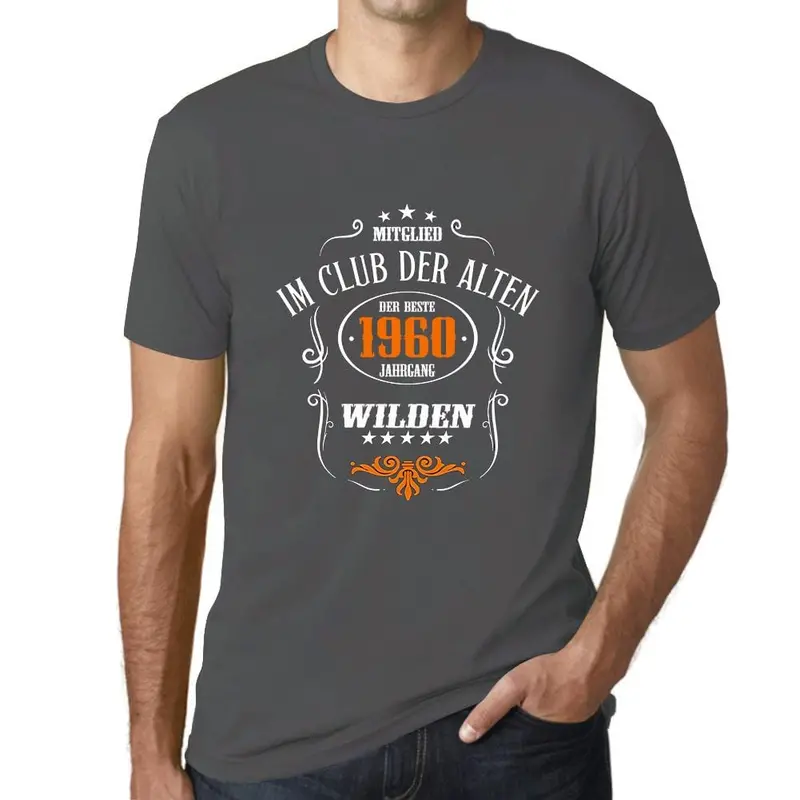 Men’s ‘Wild Vintage Club’ Graphic T-Shirt – Retro-Inspired Humor Tee for Enthusiasts