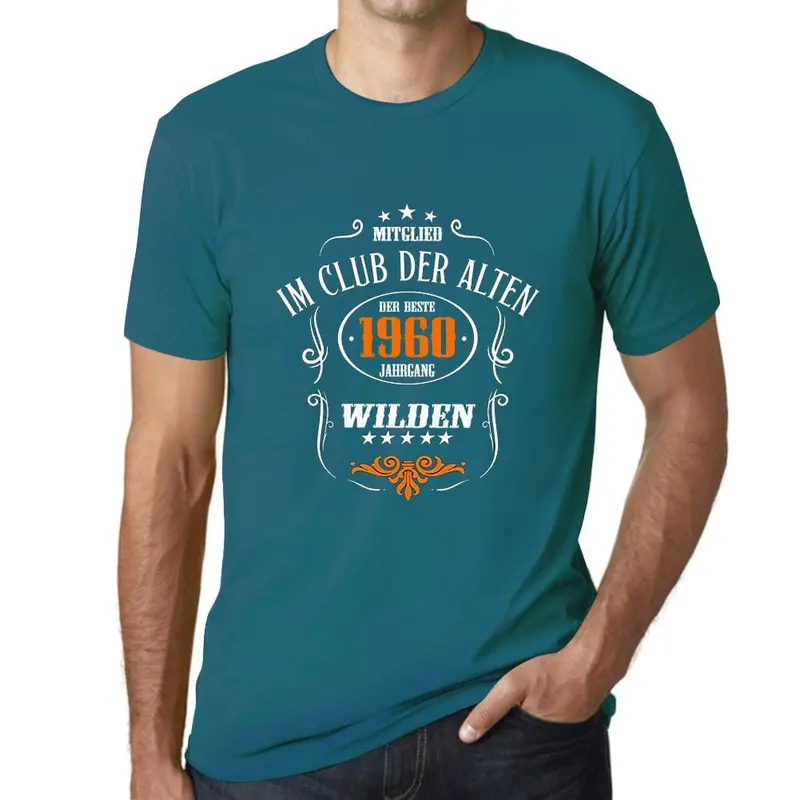 Men’s ‘Wild Vintage Club’ Graphic T-Shirt – Retro-Inspired Humor Tee for Enthusiasts