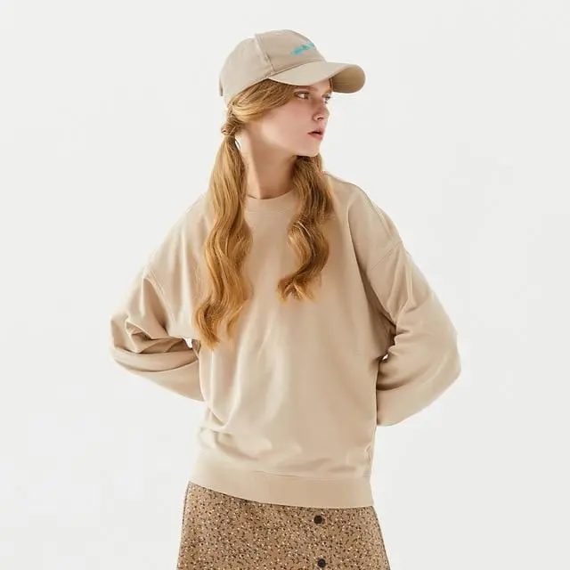 Metersbonwe Solid-Color Women’s Hoodie – Minimalist Streetwear Autumn Casual Sweatshirt