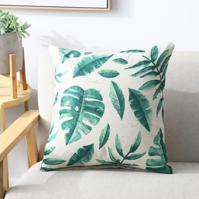 Mihe Christmas Cushion Cover Decorative Pillow Cases For Home Printed Sofa Seat Case Car Pillowcasecar Bed Pillow Case 3