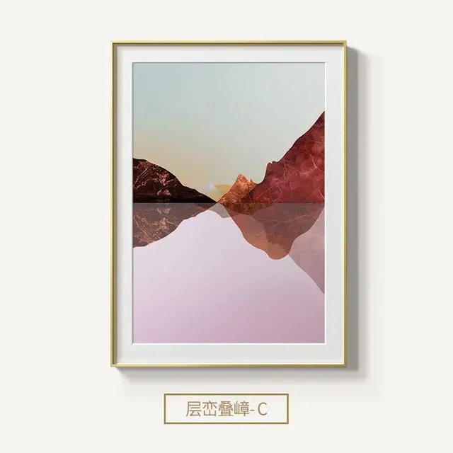 Modern Mountains All Kinds Canvas Painting Posters Art Cuadros Decoracion Dormitorio And Prints Wall Pictures For Living Room 3