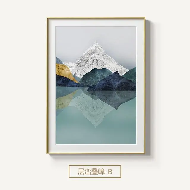 Modern Mountains All Kinds Canvas Painting Posters Art Cuadros Decoracion Dormitorio And Prints Wall Pictures For Living Room 5