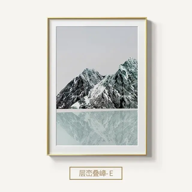 Modern Mountains All Kinds Canvas Painting Posters Art Cuadros Decoracion Dormitorio And Prints Wall Pictures For Living Room 5