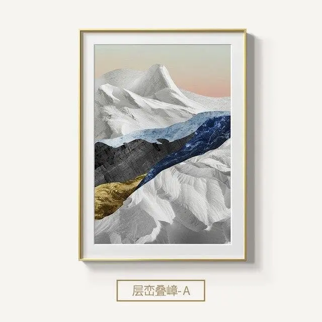 Modern Mountains All Kinds Canvas Painting Posters Art Cuadros Decoracion Dormitorio And Prints Wall Pictures For Living Room 6