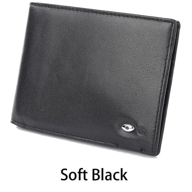 Modoker Smart Wallet Mens Genuine Leather High Quality Anti Lost Intelligent Bluetooth Purse Male Card Holders Suit For Business 2