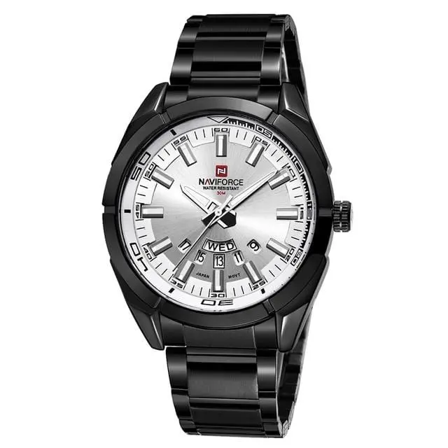 Naviforce 2019 New Top Brand Men Watches Men's Full Steel Waterproof Casual Quartz Date Clock Male Wrist Watch Relogio Masculino 4