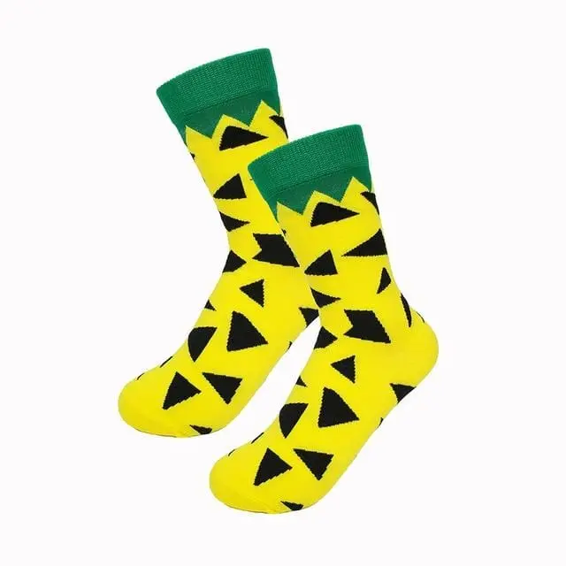 New Fashion Women Men Colorful Dog Cotton Socks Spring Couple Lover Casual Pill Fox Neutral Red Sock Hot 10