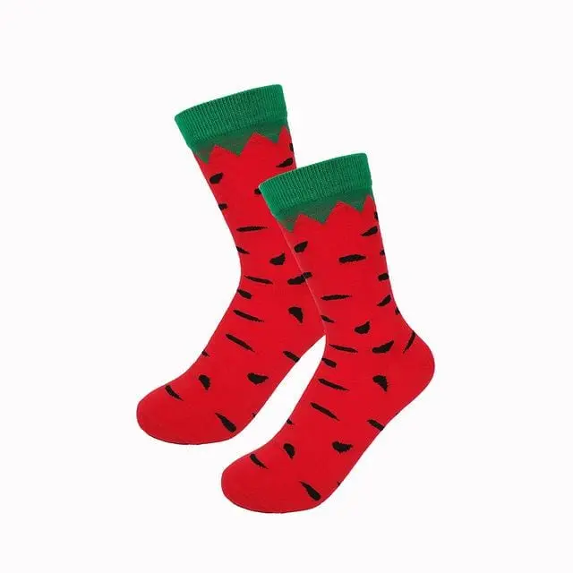 New Fashion Women Men Colorful Dog Cotton Socks Spring Couple Lover Casual Pill Fox Neutral Red Sock Hot 15