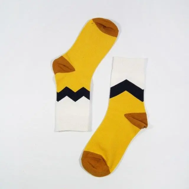 New Fashion Women Men Colorful Dog Cotton Socks Spring Couple Lover Casual Pill Fox Neutral Red Sock Hot 17