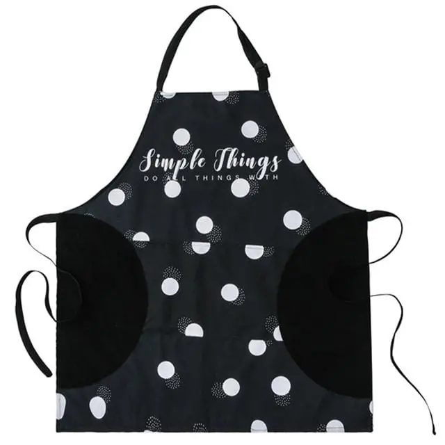 New Water-Proof Hand Apron Adjustable Anti-Oil Cooking Kitchen Fashion Adult Female Waist Aprons For Woman Mandol Cocina Cactus 3