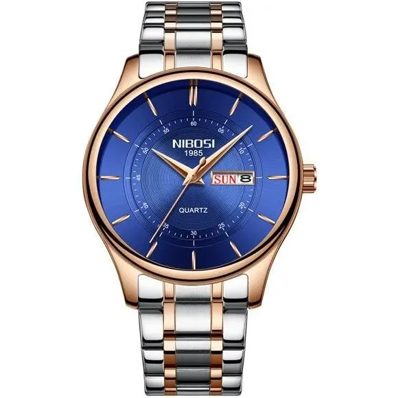 Nibosi Blue Watch Men Watches Luxury Top Brand Mens Watch Relogio Masculino Navy Blue Military Army Analog Quartz Wrist Watches 6