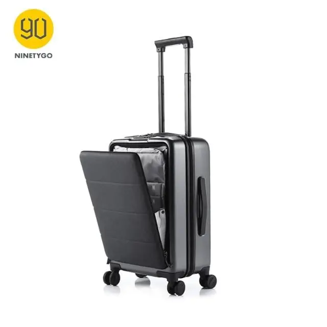 Ninetygo 90Fun 20'' Rolling Hardside Carry-Ons Luggage Opening Cabin Travel Suitcase Spinner Wheel Scratch-Proof Adjustable 2