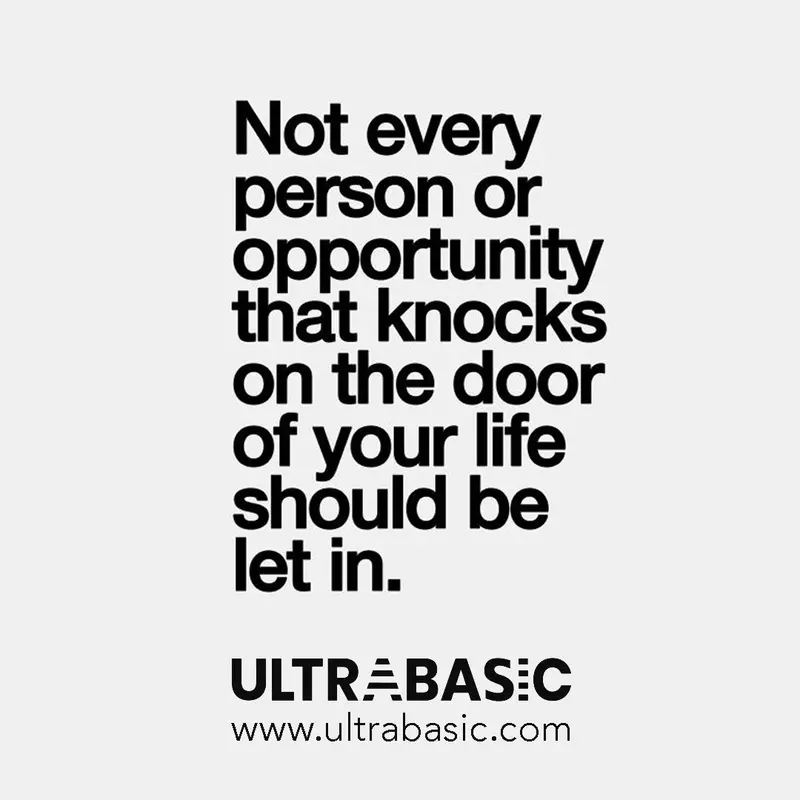 Not Every Person Or Opportunity 1