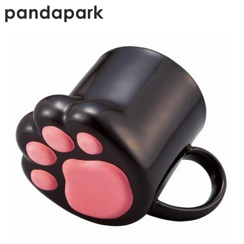 Pandapark Cute Creative Cat Paws Ceramic Personality Milk Mug Office Coffee Tumbler Breakfast Mugs Gift For Kids Ppx016 1