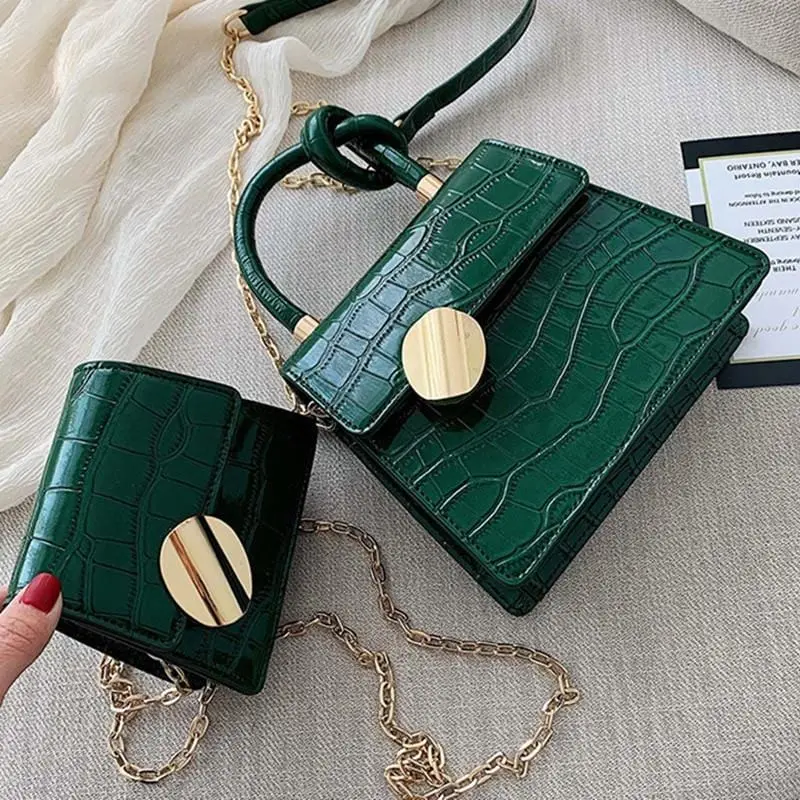 Quality Stone Pattern Leather Crossbody Bags For Women Designer Small Handbags Chain Shoulder Messenger Bag Mini Purses Hand Bag 1