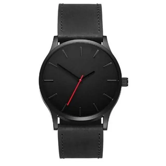 Relogio Masculino Men's Watch Fashion Leather Quartz Watch Casual Sports Watches Men Luxury Wristwatch Hombre Hour Male Clock 2