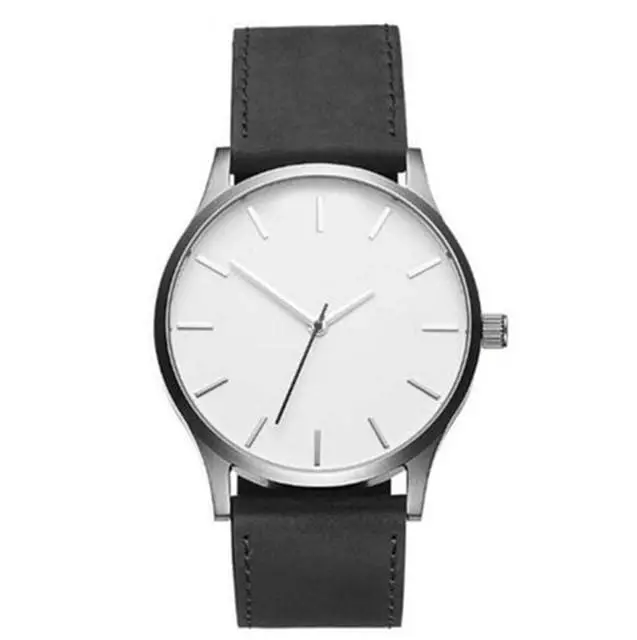 Relogio Masculino Men's Watch Fashion Leather Quartz Watch Casual Sports Watches Men Luxury Wristwatch Hombre Hour Male Clock 2