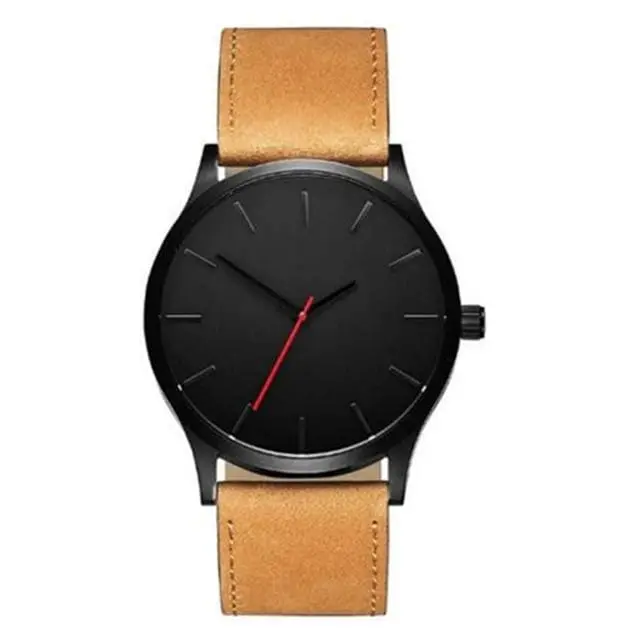 Relogio Masculino Men's Watch Fashion Leather Quartz Watch Casual Sports Watches Men Luxury Wristwatch Hombre Hour Male Clock 4