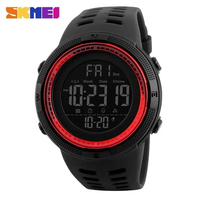 Relojes Skmei Impermeables Para Hombre, Nueva Moda, Reloj Deportivo De Exterior Digital Led Informal Para Hombre, Relojes De Pulsera Multifunción Para Estudiantes 1