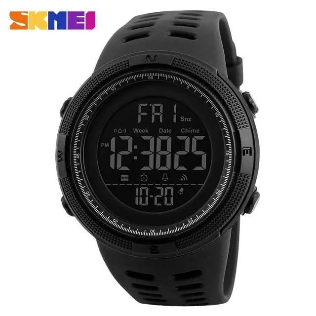 Relojes Skmei Impermeables Para Hombre, Nueva Moda, Reloj Deportivo De Exterior Digital Led Informal Para Hombre, Relojes De Pulsera Multifunción Para Estudiantes 3