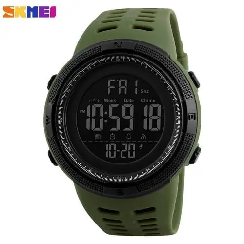 Relojes Skmei Impermeables Para Hombre, Nueva Moda, Reloj Deportivo De Exterior Digital Led Informal Para Hombre, Relojes De Pulsera Multifunción Para Estudiantes 7