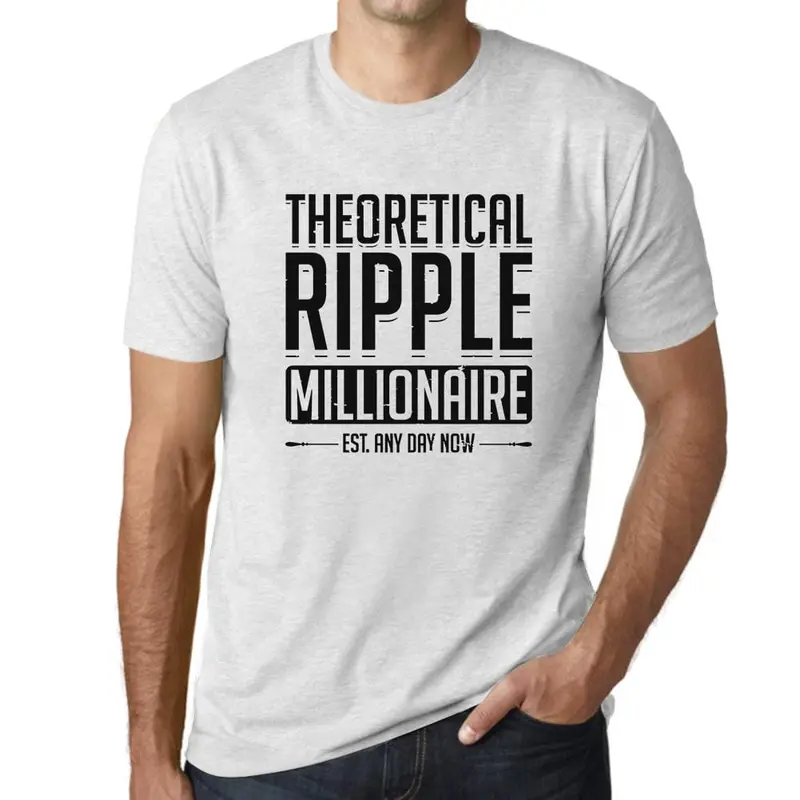 Ripple Millionaire T-Shirt – Cryptocurrency Aqua Themed Tee