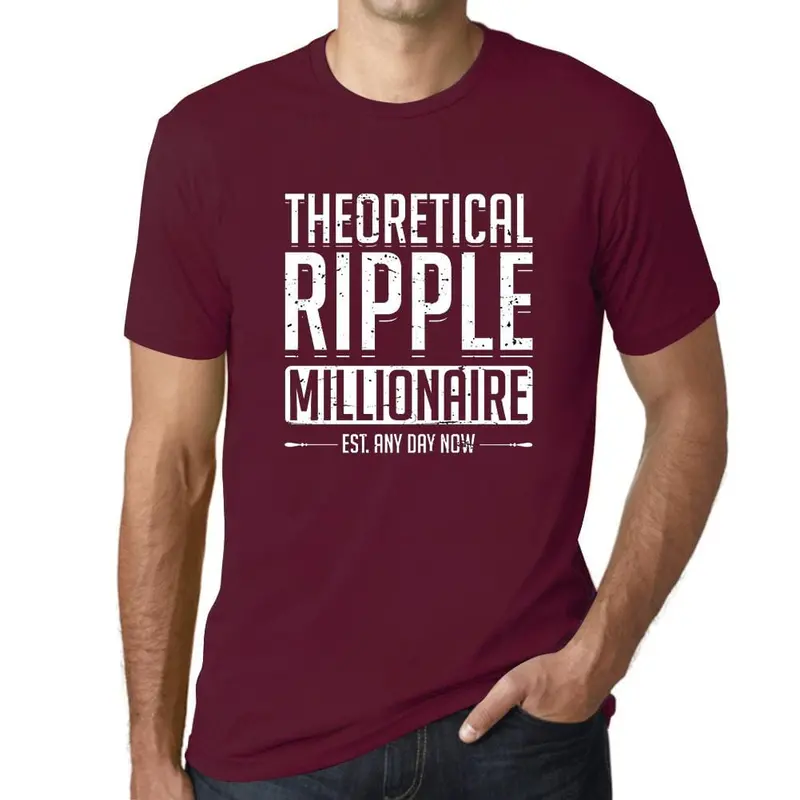 Ripple Millionaire T-Shirt – Cryptocurrency Aqua Themed Tee