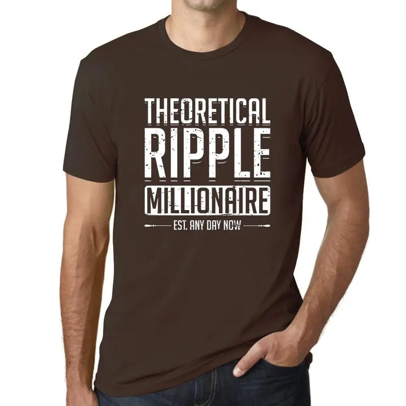 Ripple Millionaire T-Shirt – Cryptocurrency Aqua Themed Tee