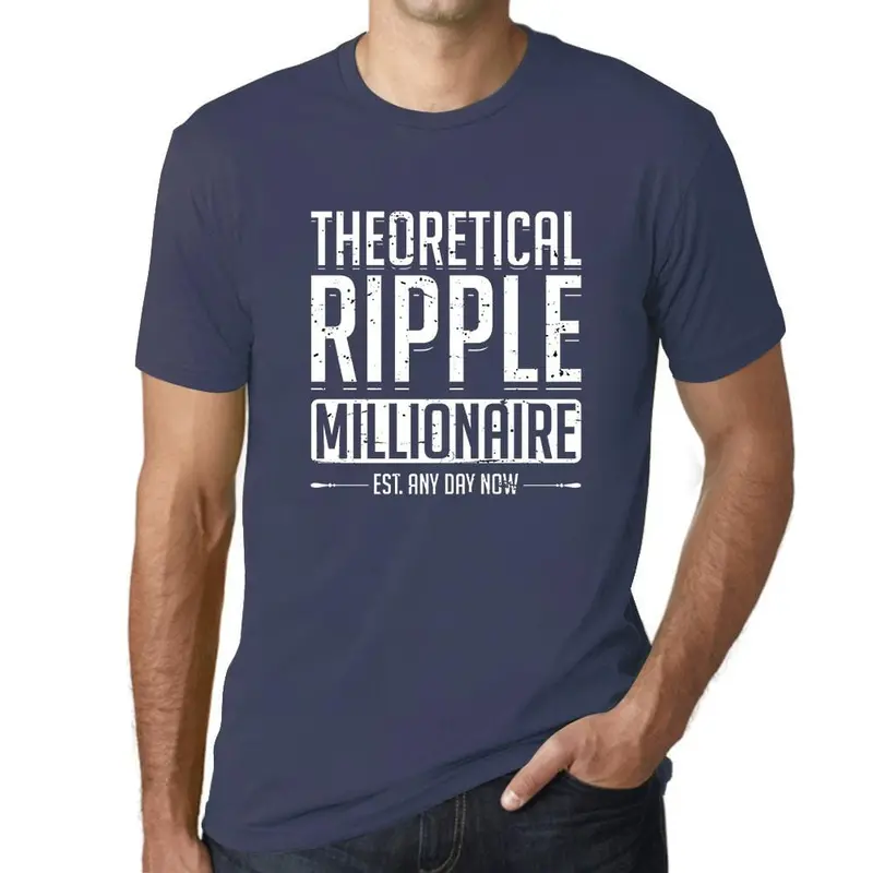 Ripple Millionaire T-Shirt – Cryptocurrency Aqua Themed Tee