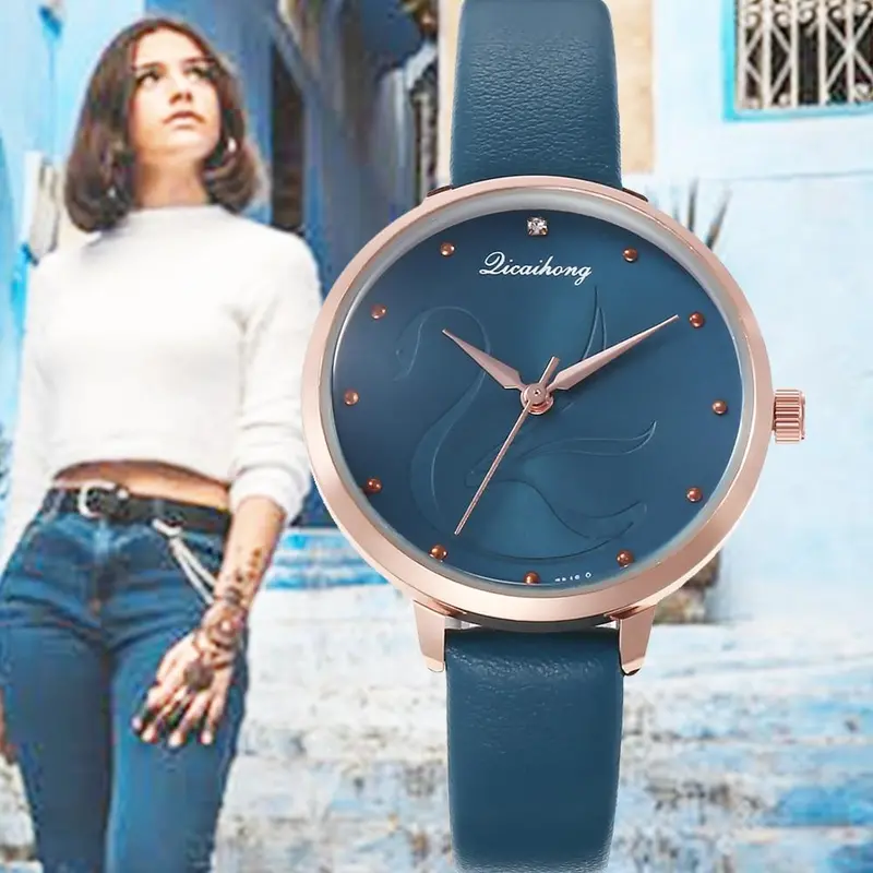 Simple Style Leather Watches Women Fashion Watch Minimalist Ladies Casual Wrist Female Quartz Clockreloj Mujer 2020 Dropshipping 1