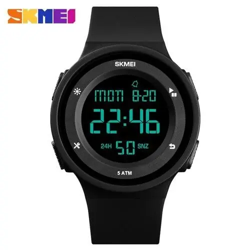Skmei Women's Outdoor Sports Electronic Watches Luxury Ladies Wristwatch Led Digital 50M Waterproof Clock Watch Relogio Feminino 2