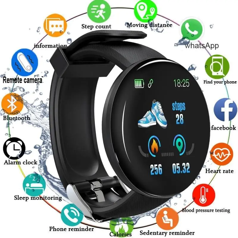 Sport Smart Watch Men Smartwatch Women Smart Watch Blood Pressure Heart Rate Monitor Waterproof Smartwatch Watch For Android Ios 1