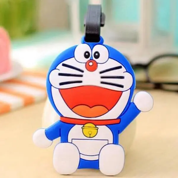 Travel Accessories Creative Luggage Tag Animal Cartoon Silica Gel Suitcase Id Addres Holder Baggage Boarding Bag Portable Label 12