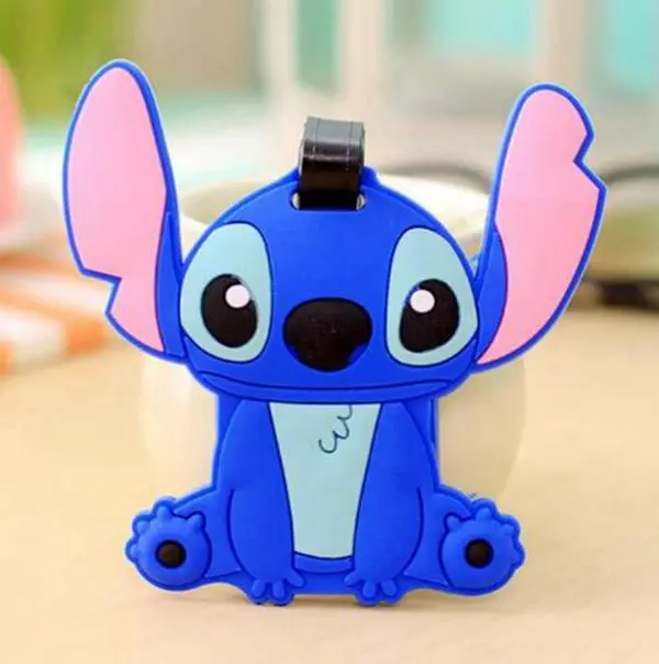 Travel Accessories Creative Luggage Tag Animal Cartoon Silica Gel Suitcase Id Addres Holder Baggage Boarding Bag Portable Label 15