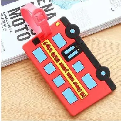 Travel Accessories Creative Luggage Tag Animal Cartoon Silica Gel Suitcase Id Addres Holder Baggage Boarding Bag Portable Label 28